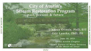 30year history of CoA’s Stream Restoration Program [upl. by Boycie]