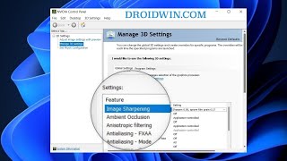 Fix Missing Image Sharpening in Nvidia Control Panel [upl. by Otilia558]