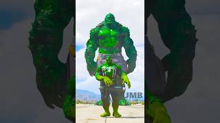 GTA V  GREENSUPERHEROS vs GREENABOMINATION WHO is MOST POWERFUL 🔥S3 shorts short [upl. by Ramalahs727]