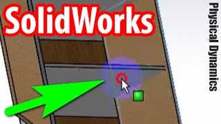 How to Stop parts from Moving THROUGH Each Other in SolidWorks Physical Dynamics [upl. by Atilamrac]