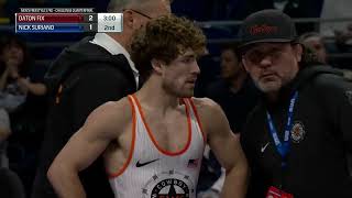 Daton Fix vs Nick Suriano  57kg quarterfinal  2024 US Olympic Wrestling Trials [upl. by Amleht254]