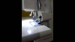 Maquina De Coser Overlock Singer 14sh654 Ultra Lock [upl. by Haduhey]