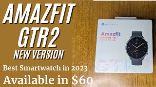 Amazfit GTR 2 New Version  Best Budget Calling Smartwatch in 2023 2024  New Year Sale 60 Price [upl. by Ihsar312]