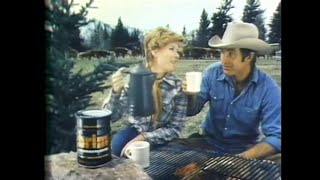 Brim Coffee Ranchers Commercial 1975 [upl. by Aniuqahs]