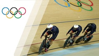 Rio Replay Mens Cycling Track Team Sprint Final [upl. by Malita]