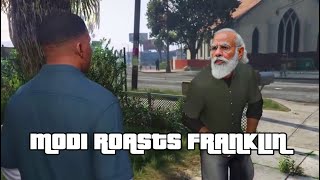 MODI Roasts Franklin Lamar Roasts Franklin  Knerd [upl. by Aiekahs]