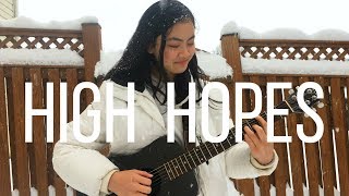 High Hopes by Panic At The Disco  Fingerstyle Guitar Cover by Lanvy [upl. by Dincolo837]