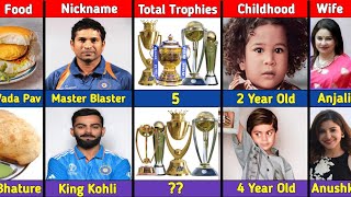 Comparison Sachin Tendulkar VS Virat Kohli [upl. by Kevina449]