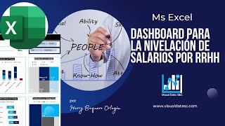 Excel  Diseñando un Dashboard para la Nivelación de Salarios en Empresas [upl. by Reiter]