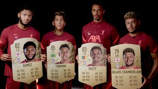 Hilarious FIFA 22 ratings reveal  Ox pranks Matip Firmino and Gomez [upl. by Silda]