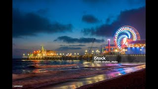 Live Cam SantaMonica California live livecam [upl. by Aneleve]