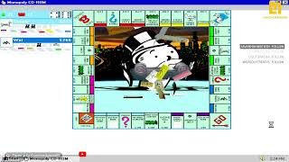 Retro Gaming  Monopoly 1997 Gameplay on PC [upl. by Ateiluj463]