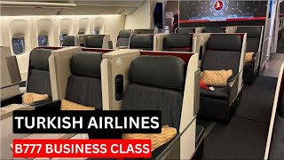 REVIEW Turkish Airlines Business Class B777 Istanbul to Hong Kong [upl. by Gerhan51]