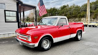 Test Drive 1968 GMC C10 SWB 21900 Maple Motors 2892 [upl. by Okia]