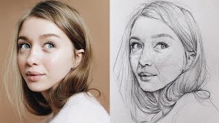 Master the World’s Top Portrait Drawing Technique [upl. by Nomzaj]