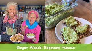 GingerWasabi Edemame Hummus [upl. by Herrmann307]