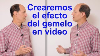 Realicemos en video el efecto del hermano gemelo Tutorial de fotografía 187 [upl. by Gorton667]