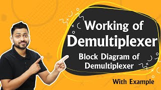 Working of Demultiplexers  Digital Electronics [upl. by Ash]