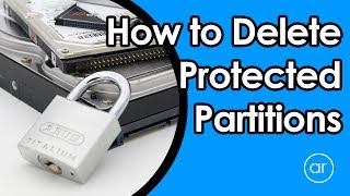 How to Delete the Undeletable using Diskpart Disk Partition in Windows 10 [upl. by Luthanen]