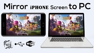 ✅✅ NEW Best Methods 2017 to Share iphone screen to PC free│Screen Mirroring│Airplay  Wikizone [upl. by Sturdivant877]