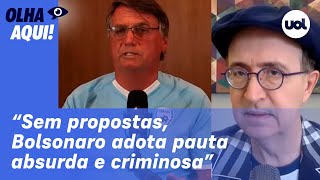 Bolsonaro volta a atacar STF e vacinas e mostra que não tem proposta para o país I Reinaldo Azevedo [upl. by Delbert]