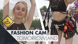 Charlotte Leysen voor onze lens Fashion Cam  Tomorrowland [upl. by Lozar]