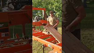 From Tree to Lumber Red Oak Transformed with Stihl MS661 amp WoodMizer LT15 [upl. by Adni]