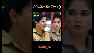 Madam Sir Comedy video please support me 🙏 madamsir comedyvideo trendingshorts [upl. by Corina598]