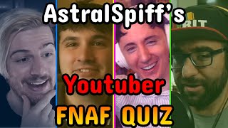 The ULTIMATE FNAF Youtuber QUIZ ALL GAMES [upl. by Hankins277]