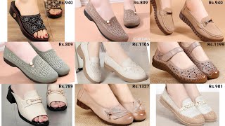 LATEST TRENDS OF 2024 WITH COMFORT SOLE SANDALS amp PUMP BELLY SHOES FOR WOMEN [upl. by Annaicul726]