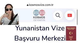 Adım Adım Yunanistan Schengen Vize Randevusu Nasıl Alınır Kosmos Vize Randevusu nasıl alınır [upl. by Flossi]