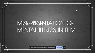 The Portrayal of Mental Illness in Media [upl. by Senzer]