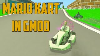 MARIO KART IN GMOD GMod Tower Source Karts [upl. by Aislehc]