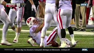 Wisconsin at Maryland  Football Highlights [upl. by Ileek]