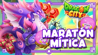 ✨🟣NUEVA MARATÓN MÍTICA ANTÍDOTO MÁGICO🟣✨  DRAGON CITY 140 [upl. by Aneeras289]