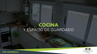 Cocina y espacios de guardado  TIP CASARELLA TINY 3 [upl. by Ylloj]