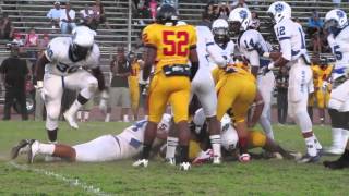 High School Football LB Jordan vs Dominguez [upl. by Osbert]