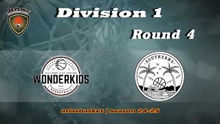 Atlasbasket  Div 1Round 4  WONDER KIDS vs SOUTHERNS [upl. by Heuser]