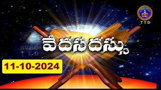 వేద సదస్సు  Veda Sadassu  Srivari Varshika Brahmotsavalu  Tirumala  11102024  SVBC TTD [upl. by Llehctim880]