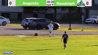 101224UMaine Augusta  VT State University Randolph Mens Soccer [upl. by Nayarb]