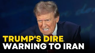 Donald Trump LIVE  Trump Iran Warning  Israel Vs Iran War  US Election 2024  Trumps Speech [upl. by Ailene]