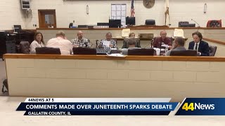 Comments made over Juneteenth sparks debate [upl. by Kata]