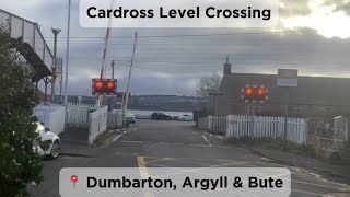 Cardross Level Crossing Argyll amp Bute [upl. by Mayfield]