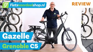 Gazelle Grenoble C5 HMB  Populairste ebike mét Smart Systeem en Riemaandrijving [upl. by Christin58]