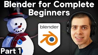 Part 1  Blender for Complete Beginners Tutorial Series Navigation amp Shortcut Keys [upl. by Belac380]