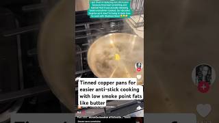 Avoiding seed oils Why tinlined copper pans are the easiest to use with unrefined fats like butter [upl. by Gnolb750]