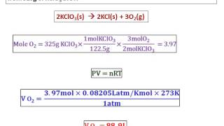 8 Gas Reactants and Products reactions [upl. by Airun]