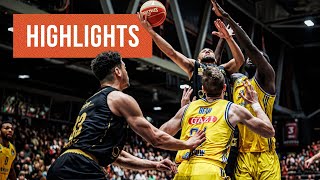 HF4 PlayOff Highlights NINERS Chemnitz  ALBA BERLIN Saison 202324 [upl. by Halet]