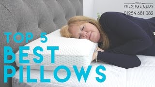 Top 5 Pillows  Best Pillow Review [upl. by Nahtanhoj437]