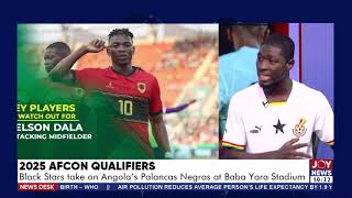 2025 AFCON Qualifiers Black Stars to take on Angolas Palancas Negras at Baba Yara Stadium [upl. by Miett]